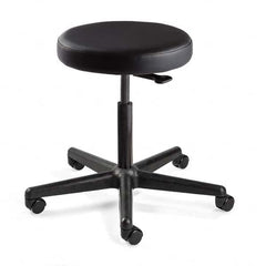 Bevco - Swivel & Adjustable Stools Type: Adjustable Backless Stool Base Type: Nylon - USA Tool & Supply