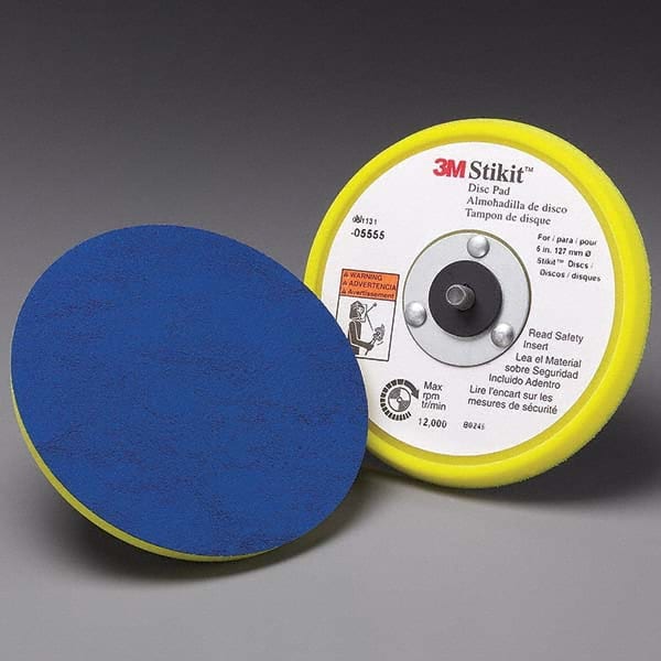 3M - Disc Backing Pads Backing Pad Type: Disc Pad Pad Diameter (Inch): 5 - USA Tool & Supply