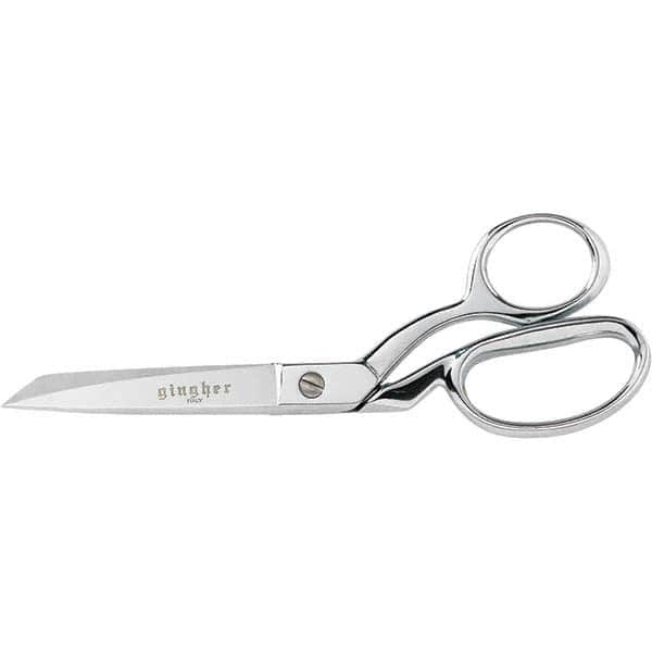 Gingher - Scissors & Shears Blade Material: Forged Steel; Double-Plated Chrome-Over-Nickel Finish Applications: Sewing; Fabric - USA Tool & Supply