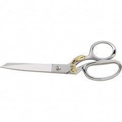 Gingher - Scissors & Shears Blade Material: Forged Steel; Double-Plated Chrome-Over-Nickel Finish Applications: Sewing; Fabric - USA Tool & Supply