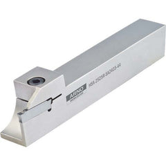 Arno - 1.28" Max Depth, 0.079 to 2.559" Width, External Left Hand Indexable Grooving/Cutoff Toolholder - USA Tool & Supply