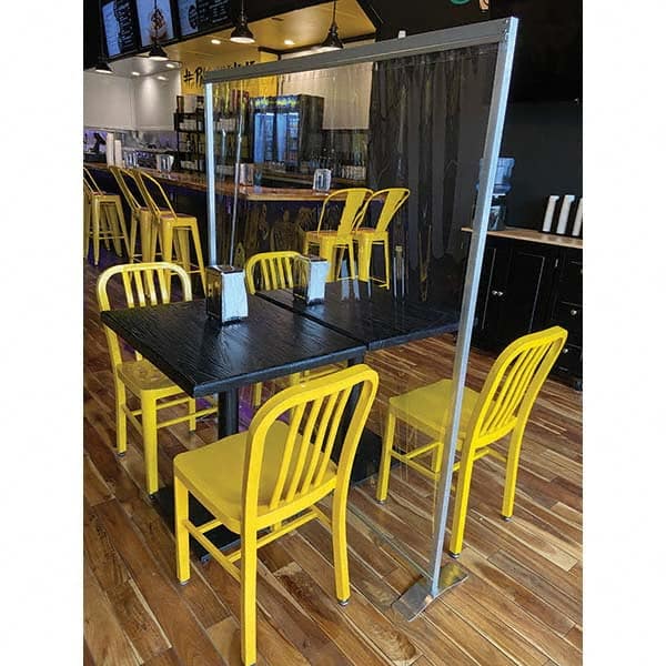 Goff's Enterprises - 60" x 60" Partition & Panel System-Social Distancing Barrier - USA Tool & Supply