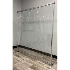 Goff's Enterprises - 72" x 72" Partition & Panel System-Social Distancing Barrier - USA Tool & Supply