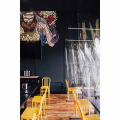 Goff's Enterprises - 84" x 54" Partition & Panel System-Social Distancing Barrier - USA Tool & Supply