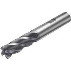 Sandvik Coromant - 3/4" Diam 4 Flute Solid Carbide 0.06" Corner Radius End Mill - USA Tool & Supply