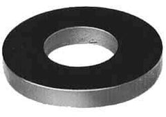 Gibraltar - M24 Screw, Grade 1010 Case Hardened Steel Extra Thick Flat Washer - 25mm ID x 43mm OD, 6.5mm Thick, Black Oxide Finish - USA Tool & Supply