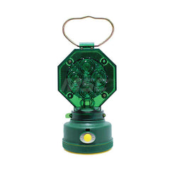 Strobe & Flashing Lights; Light Type: Steady; Flashing; Lens Color: Green; Lamp Type: LED; Mounting Type: Magnetic; NEMA Rating: 6; Voltage: All IQv Batteries; Recommended Environment: Industrial; Flashes Per Minute: 60