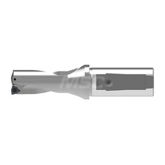 Indexable Insert Drills; Drill Style: KUBT; Drill Diameter (Decimal Inch): 0.9055; Drill Diameter (mm): 23.00; Maximum Drill Depth (mm): 46.00; Shank Type: Weldon; Shank Diameter (mm): 25.00; Drill Diameter Range (Decimal Inch): 0.7500 to 1.0000; Cutting