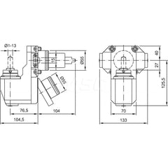 Miniature Turret Tool Holder: ER20 Collet 2.9921″ Projection