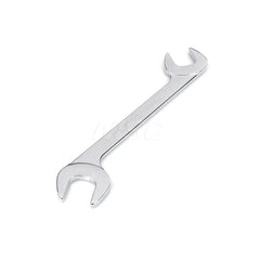 Open End Wrench: Angled & Open End Head, 1-3/16″ Chrome Moly Finish