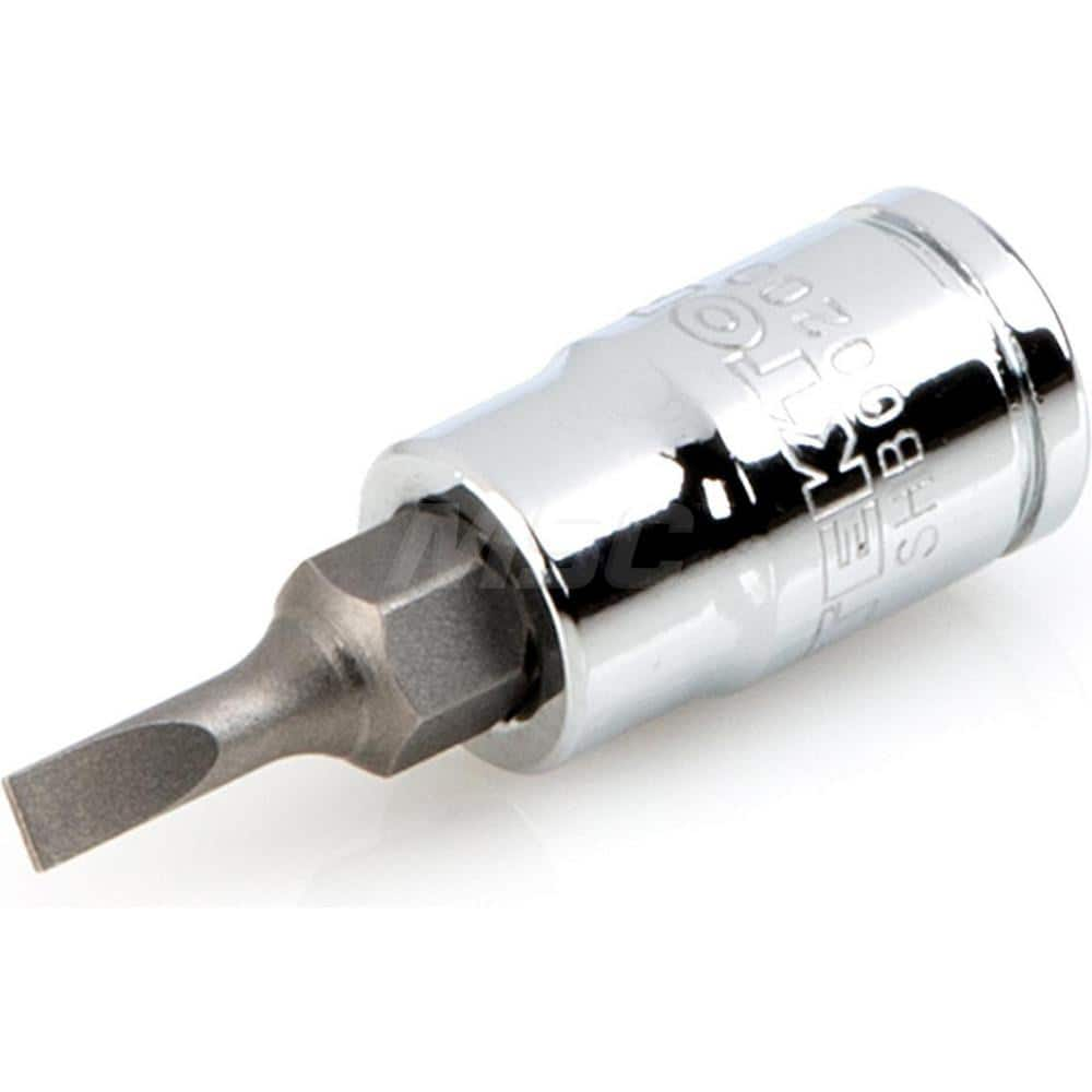 1/4 Inch Drive x 1/8 Inch Slotted Bit Socket