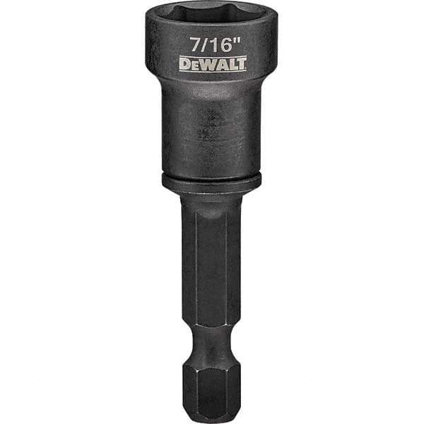 DeWALT - Power & Impact Screwdriver Bits & Holders Bit Type: Magnetic Nut Driver Hex Size (Inch): 7/16 - USA Tool & Supply