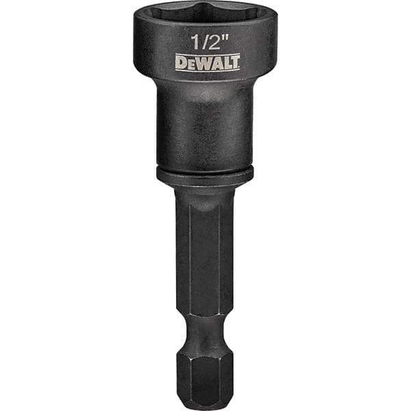 DeWALT - Power & Impact Screwdriver Bits & Holders Bit Type: Magnetic Nut Driver Hex Size (Inch): 1/2 - USA Tool & Supply