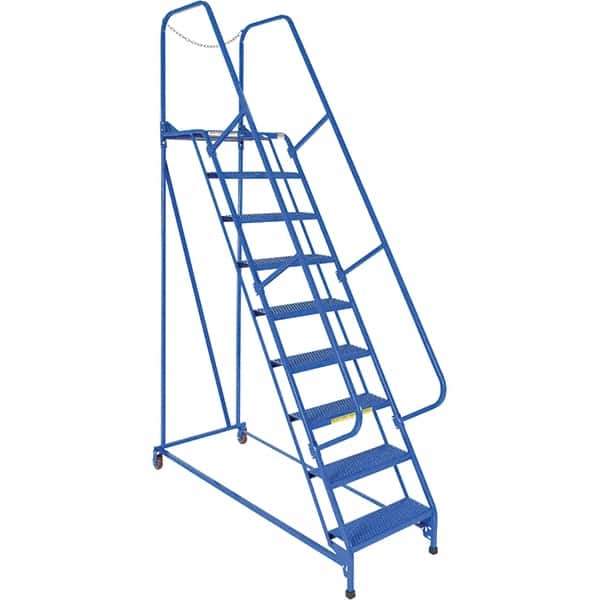 Vestil - Maintenance Ladder - Blue, Use with Ladders Above 32' - USA Tool & Supply