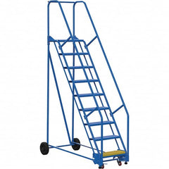 Vestil - 120" High 350 Lb Capacity 9 Step Ladder - USA Tool & Supply