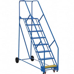 Vestil - 110" High 350 Lb Capacity 8 Step Ladder - USA Tool & Supply
