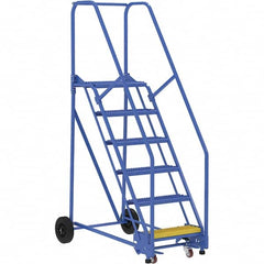 Vestil - 90" High 350 Lb Capacity 6 Step Ladder - USA Tool & Supply