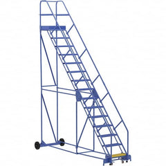 Vestil - 186" High 350 Lb Capacity 15 Step Ladder - USA Tool & Supply