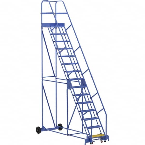 Vestil - 186" High 350 Lb Capacity 15 Step Ladder - USA Tool & Supply