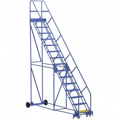 Vestil - 186" High 350 Lb Capacity 15 Step Ladder - USA Tool & Supply