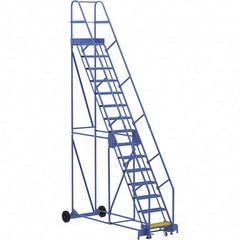 Vestil - 186" High 350 Lb Capacity 15 Step Ladder - USA Tool & Supply