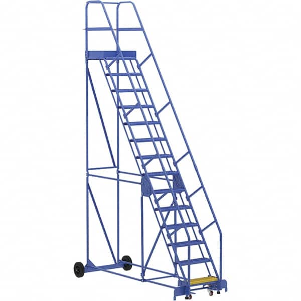 Vestil - 176" High 350 Lb Capacity 14 Step Ladder - USA Tool & Supply