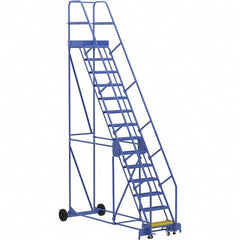 Vestil - 176" High 350 Lb Capacity 14 Step Ladder - USA Tool & Supply