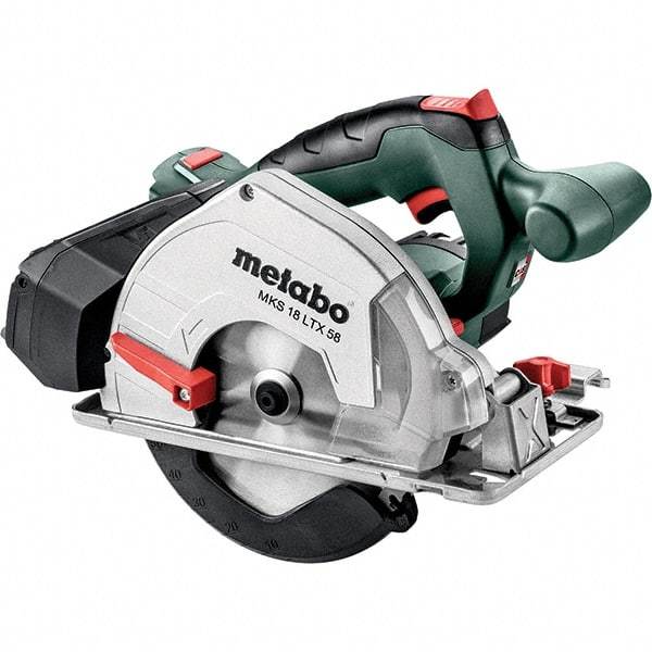 Metabo - Cordless Circular Saws Voltage: 18 Battery Chemistry: Lithium-Ion - USA Tool & Supply