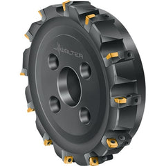 Walter - 125mm Cut Diam, 40mm Arbor Hole Diam, Indexable Square-Shoulder Face Mill - USA Tool & Supply