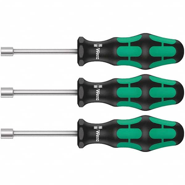 Wera - Nutdriver Sets Tool Type: Nut Driver Set System of Measurement: Inch/Metric - USA Tool & Supply