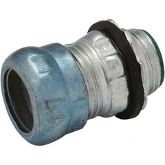 Hubbell-Raco - 1" Trade EMT Conduit Connector - USA Tool & Supply