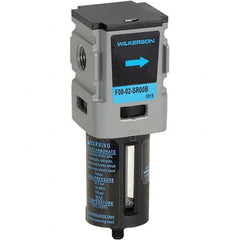 Wilkerson - Filters Port Size (NPT): 1/4 Height (Inch): 4-7/8 - USA Tool & Supply