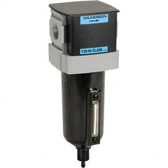 Wilkerson - Filters Port Size (NPT): 1/2 Height (Inch): 8-3/8 - USA Tool & Supply