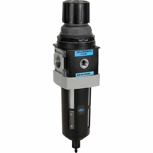 Wilkerson - Filter, Regulator & Lubricator (FRL) Units Configuration: 1 Pc. Filter/Regulator Body Type: Standard - USA Tool & Supply