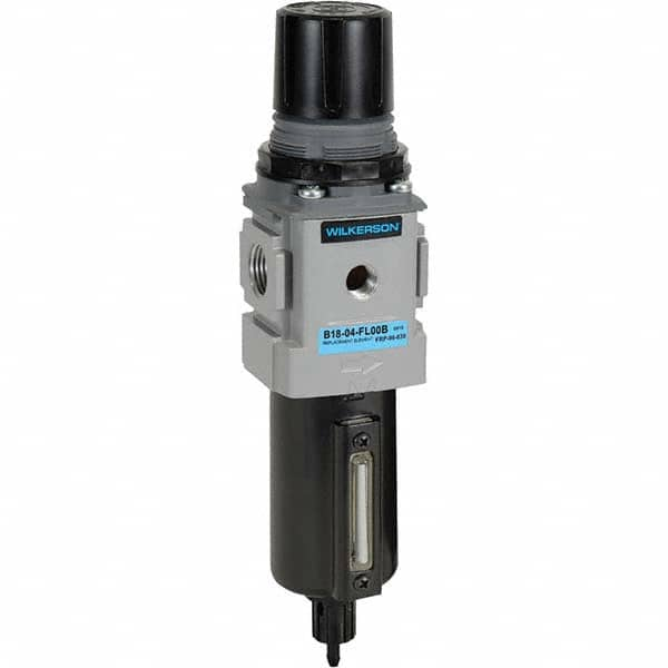 Wilkerson - Filter, Regulator & Lubricator (FRL) Units Configuration: 1 Pc. Filter/Regulator Body Type: Compact - USA Tool & Supply