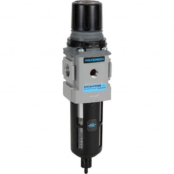 Wilkerson - Filter, Regulator & Lubricator (FRL) Units Configuration: 1 Pc. Filter/Regulator Body Type: Compact - USA Tool & Supply