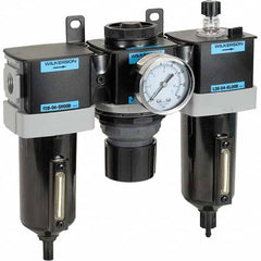 Wilkerson - Filter, Regulator & Lubricator (FRL) Units Configuration: 3 Pc. Filter-Regulator-Lubricator Body Type: Standard - USA Tool & Supply