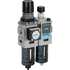 Wilkerson - Filter, Regulator & Lubricator (FRL) Units Configuration: 2 Pc. Filter/Regulator-Lubricator Body Type: Miniature - USA Tool & Supply