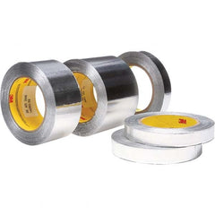 3M - 60 Yd x 2" x 4.6 mil Silver Aluminum Foil Tape - USA Tool & Supply