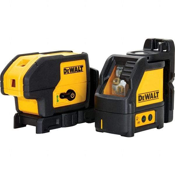 DeWALT - Level Kits Level Kit Type: Green Line & Spot Laser Kit Maximum Measuring Range (Feet): 150 - USA Tool & Supply