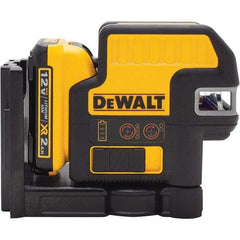 DeWALT - Laser Levels Level Type: Cross Line Level Maximum Measuring Range (Feet): 150 - USA Tool & Supply