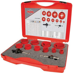 Rothenberger - Hole Saw Kits Minimum Saw Diameter (Inch): 7/8 Maximum Saw Diameter (Inch): 2-1/2 - USA Tool & Supply