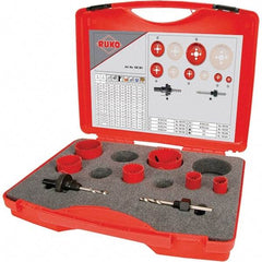 Rothenberger - Hole Saw Kits Minimum Saw Diameter (Inch): 3/4 Maximum Saw Diameter (Inch): 2-1/2 - USA Tool & Supply