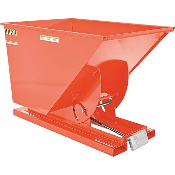 Vestil - Hoppers & Basket Trucks Additional Information: Complies w/OSHA General Industry Rule 29 CFR 1910.178(m)(5)(iii) - allows operator to remain at controls of truck throughout the dumping process - USA Tool & Supply