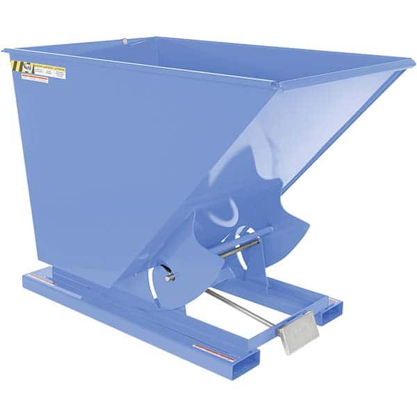 Vestil - Hoppers & Basket Trucks Additional Information: Complies w/OSHA General Industry Rule 29 CFR 1910.178(m)(5)(iii) - allows operator to remain at controls of truck throughout the dumping process - USA Tool & Supply