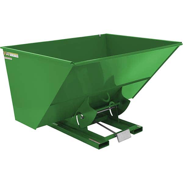 Vestil - Hoppers & Basket Trucks Additional Information: Complies w/OSHA General Industry Rule 29 CFR 1910.178(m)(5)(iii) - allows operator to remain at controls of truck throughout the dumping process - USA Tool & Supply