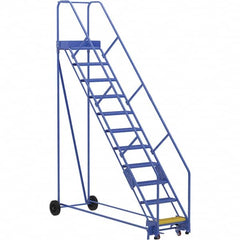 Vestil - 140" High 350 Lb Capacity 11 Step Ladder - USA Tool & Supply