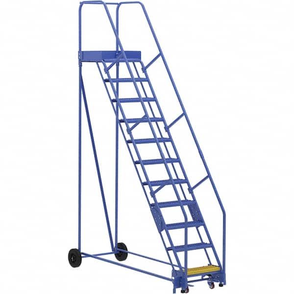 Vestil - 140" High 350 Lb Capacity 11 Step Ladder - USA Tool & Supply