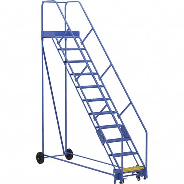 Vestil - 140" High 350 Lb Capacity 11 Step Ladder - USA Tool & Supply