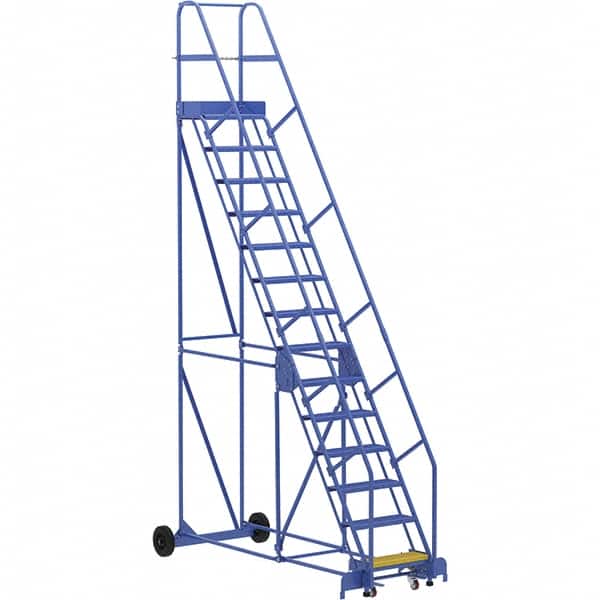 Vestil - 176" High 350 Lb Capacity 14 Step Ladder - USA Tool & Supply